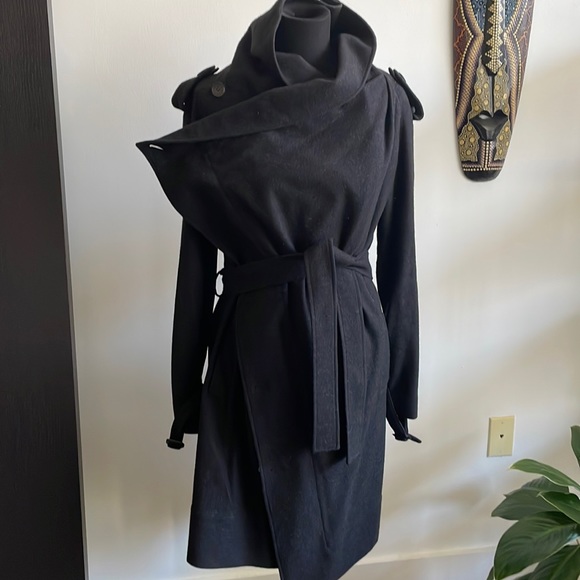 All Saints Jackets & Blazers - All Saints Wool Wrap Coat